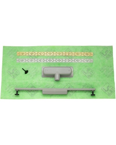 Душевой лоток Migliore 700х40 24898 с решеткой Золото