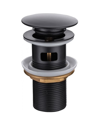 Донный клапан Allen Brau Priority 5.31023-31 click-clack Черный матовый