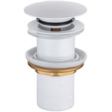 Донный клапан Allen Brau Priority 5.31024-21 click-clack Белый матовый