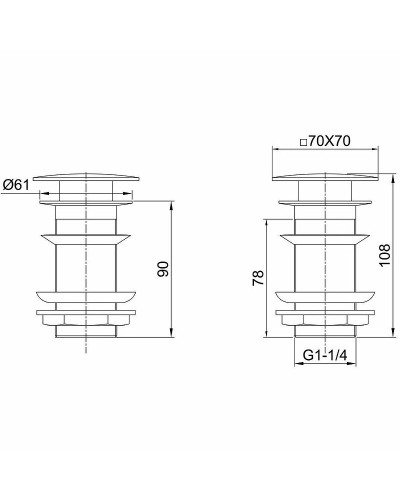 Донный клапан Allen Brau Infinity 5.21025-31 Черный матовый
