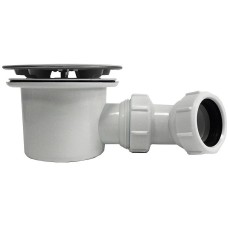 Сифон для душевого поддона WasserKRAFT D210 Хром