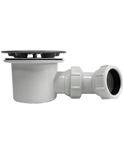 Сифон для душевого поддона WasserKRAFT D210 Хром