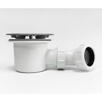 Сифон для душевого поддона WasserKRAFT D210 Хром