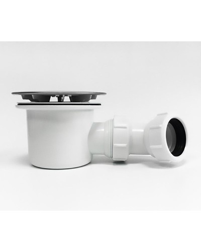 Сифон для душевого поддона WasserKRAFT D210 Хром