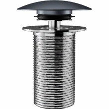 Донный клапан Creavit SF030.BSM click-clack Базальт