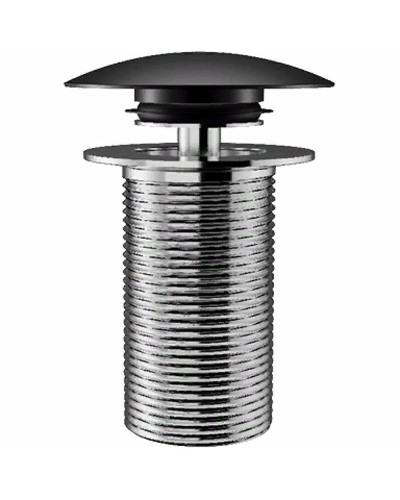 Донный клапан Creavit SF030.SYM click-clack Черный матовый