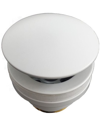 Донный клапан Paffoni ZSCA050BO click-clack Белый матовый