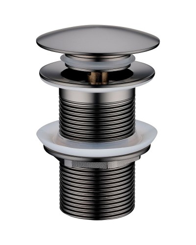 Донный клапан Boheme 612-GM click-clack Оружейная сталь