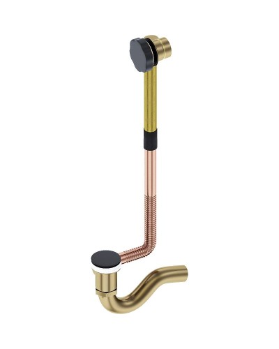 Слив-перелив Timo 8004/03 click-clack Черный