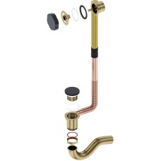 Слив-перелив Timo 8004/03 click-clack Черный