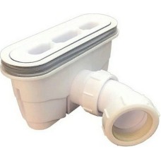 Сифон для душевого поддона Veconi S-010-TZV-19C3 Белый