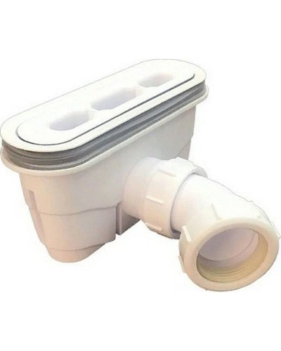 Сифон для душевого поддона Veconi S-010-TZV-19C3 Белый