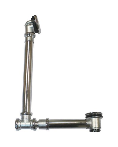 Слив-перелив BelBagno BB567-OVF-CRM click-clack Хром