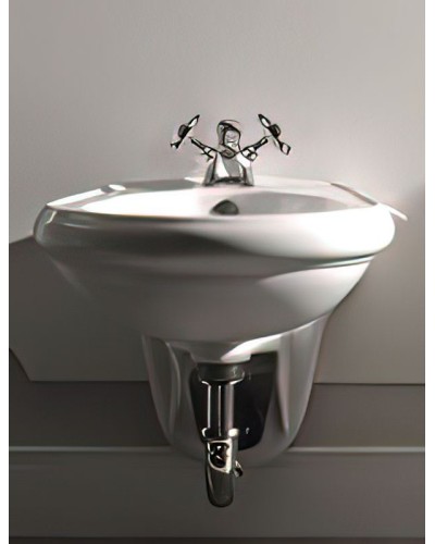 Сифон для биде Kerasan Retro 913390 Хром