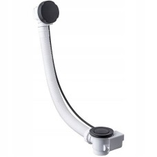 Слив-перелив Paffoni ZACC118NO полуавтомат Черный матовый