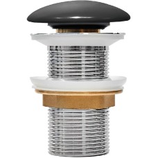 Донный клапан Iddis Optima Home OPHBM00i88 click-clack Черный матовый