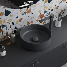 Донный клапан Iddis Optima Home OPHGM00i88 click-clack Серый матовый