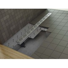 Душевая плита Radaway RadаDrain 119x119 5CL1212A/5R095B с решеткой под плитку Basic