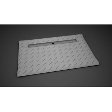 Душевая плита Radaway RadаDrain 119x79 5DLA1208A/5R095R с решеткой Rain