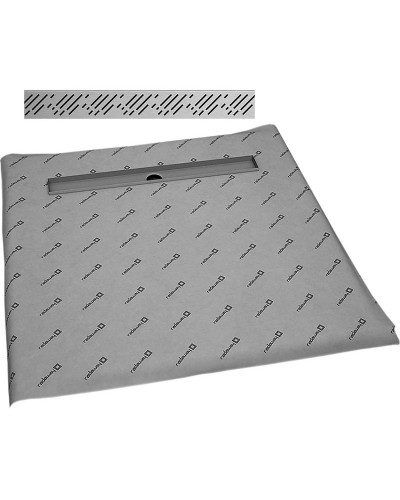 Душевая плита Radaway RadаDrain 79x79 5CL0808A/5R055R с решеткой Rain