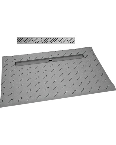 Душевая плита Radaway RadаDrain 99x89 5DLA1009A/5R075R с решеткой Rain
