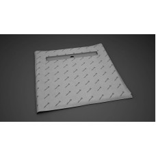 Душевая плита Radaway RadаDrain 99x99 5CL1010A/5R075B с решеткой под плитку Basic