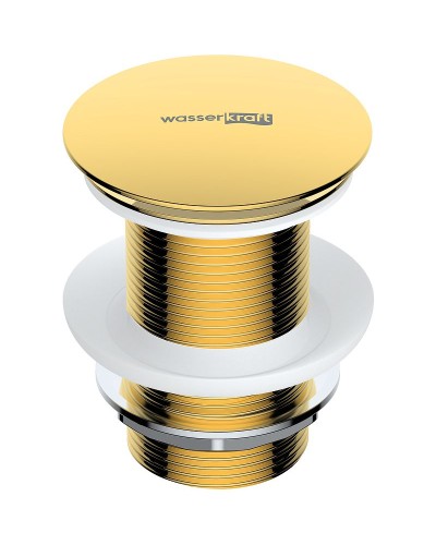 Донный клапан WasserKRAFT A248 Click-Clack Золото