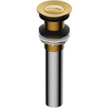 Донный клапан WasserKRAFT A252 Click-Clack Золото матовое
