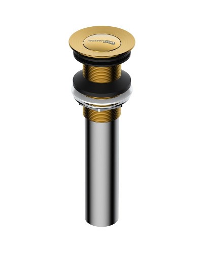 Донный клапан WasserKRAFT A252 Click-Clack Золото матовое