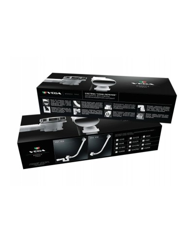 Слив-перелив Relisan Vega V55К Гл000015493 полуавтомат Хром