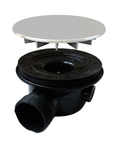 Сифон для душевого поддона Vincea VSPH-2SQB Черный