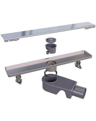 Душевой лоток RGW SDR-20 47212060-01 с решеткой Хром