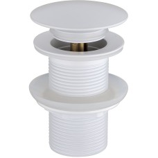 Донный клапан Boheme 612-MW click-clack Белый матовый