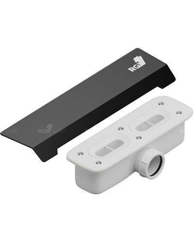 Сифон для душевого поддона RGW S-015 502411015-04 Черный