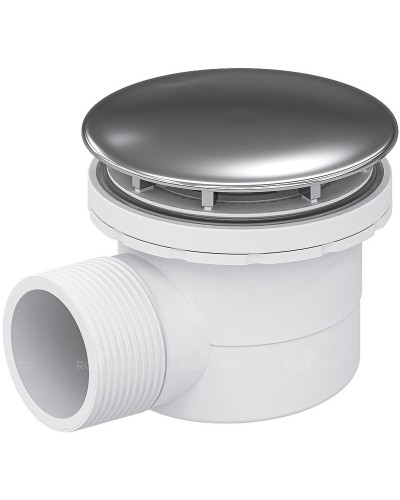Сифон для душевого поддона RGW Velplex QYD-06 18241106-01 Хром
