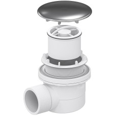 Сифон для душевого поддона RGW Velplex QYD-06 18241106-01 Хром