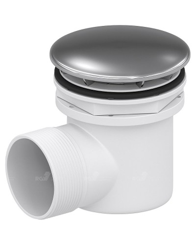 Сифон для душевого поддона RGW Velplex QYD-02 18241102-01 Хром