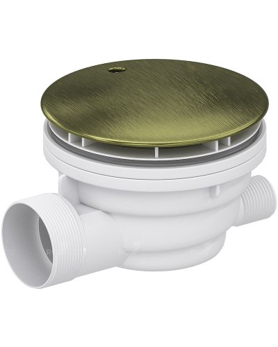 Сифон для душевого поддона RGW Velplex QYD-01 18241101-08 Бронза