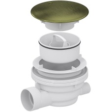 Сифон для душевого поддона RGW Velplex QYD-01 18241101-08 Бронза