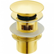 Донный клапан SantiLine SL-107 click-clack Золото