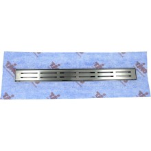 Душевой лоток Timo Smart 70 SM-DGG70-LS40(DRY) с решеткой Сталь