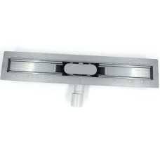 Душевой лоток Timo Smart 70 SM-DGG70-LS40(DRY) с решеткой Сталь