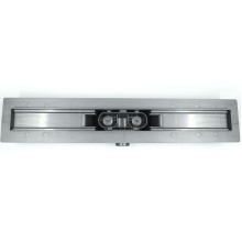 Душевой лоток Timo Smart 70 SM-DGG70-LS40(DRY) с решеткой Сталь