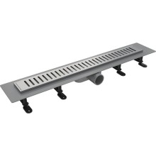 Душевой лоток Timo Smart Plus 60 SMP-SG60-LS40(DRY) с решеткой Сталь