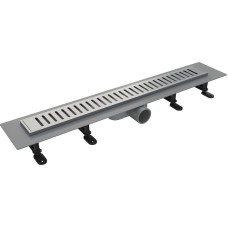 Душевой лоток Timo Smart Plus 80 SMP-SG80-LS40(DRY) с решеткой Сталь