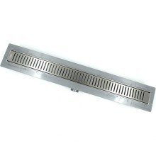 Душевой лоток Timo Smart Plus 90 SMP-SG90-LS40(DRY) с решеткой Сталь