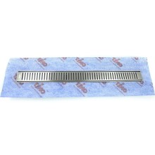 Душевой лоток Timo Smart Plus 90 SMP-SG90-LS40(DRY) с решеткой Сталь