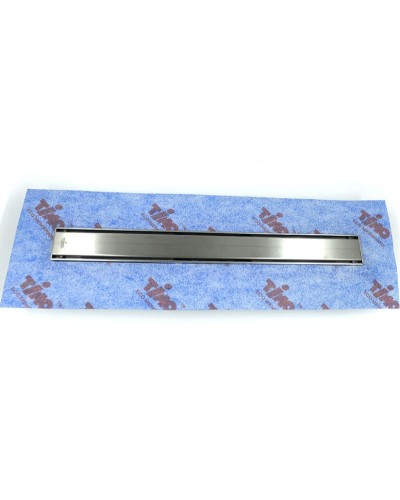 Душевой лоток Timo Smart Plus 90 SMP-PG90-LS40(DRY) с решеткой Сталь / под плитку