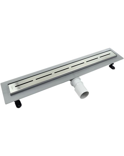 Душевой лоток Timo Smart Plus 60 SMP-GG60-LS40(DRY) с решеткой Сталь