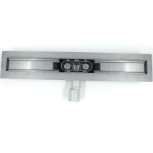 Душевой лоток Timo Smart Plus 70 SMP-GG70-LS40(DRY) с решеткой Сталь